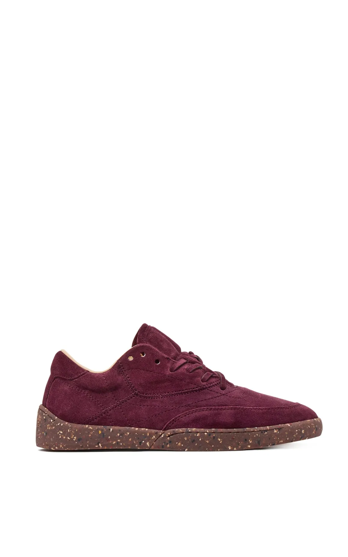 Ohio Slip-on Sneaker in Bordeaux Nubuck