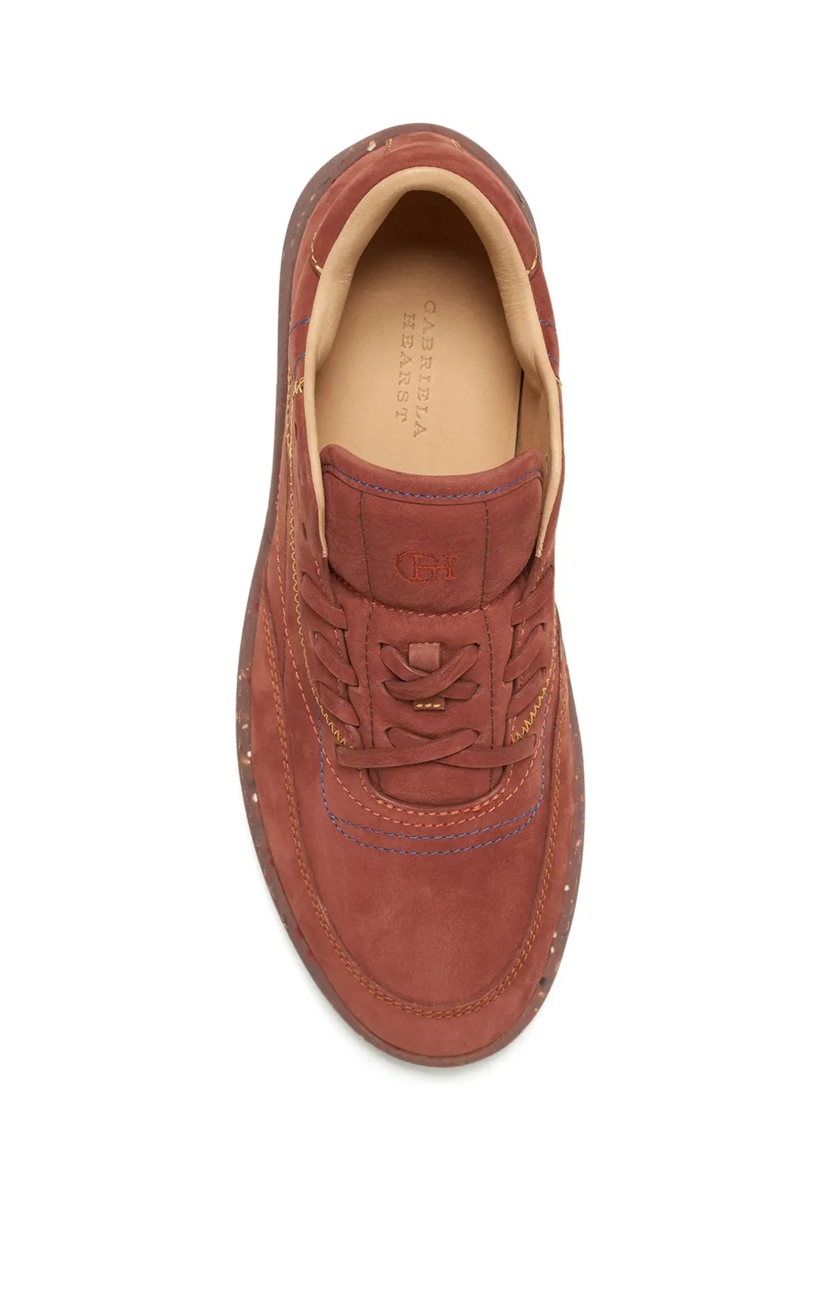 Ohio Slip-on Sneaker in Burnt Sienna Nubuck
