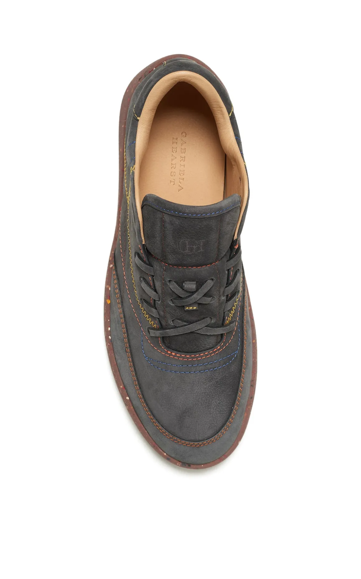 Ohio Slip-on Sneaker in Charcoal Nubuck