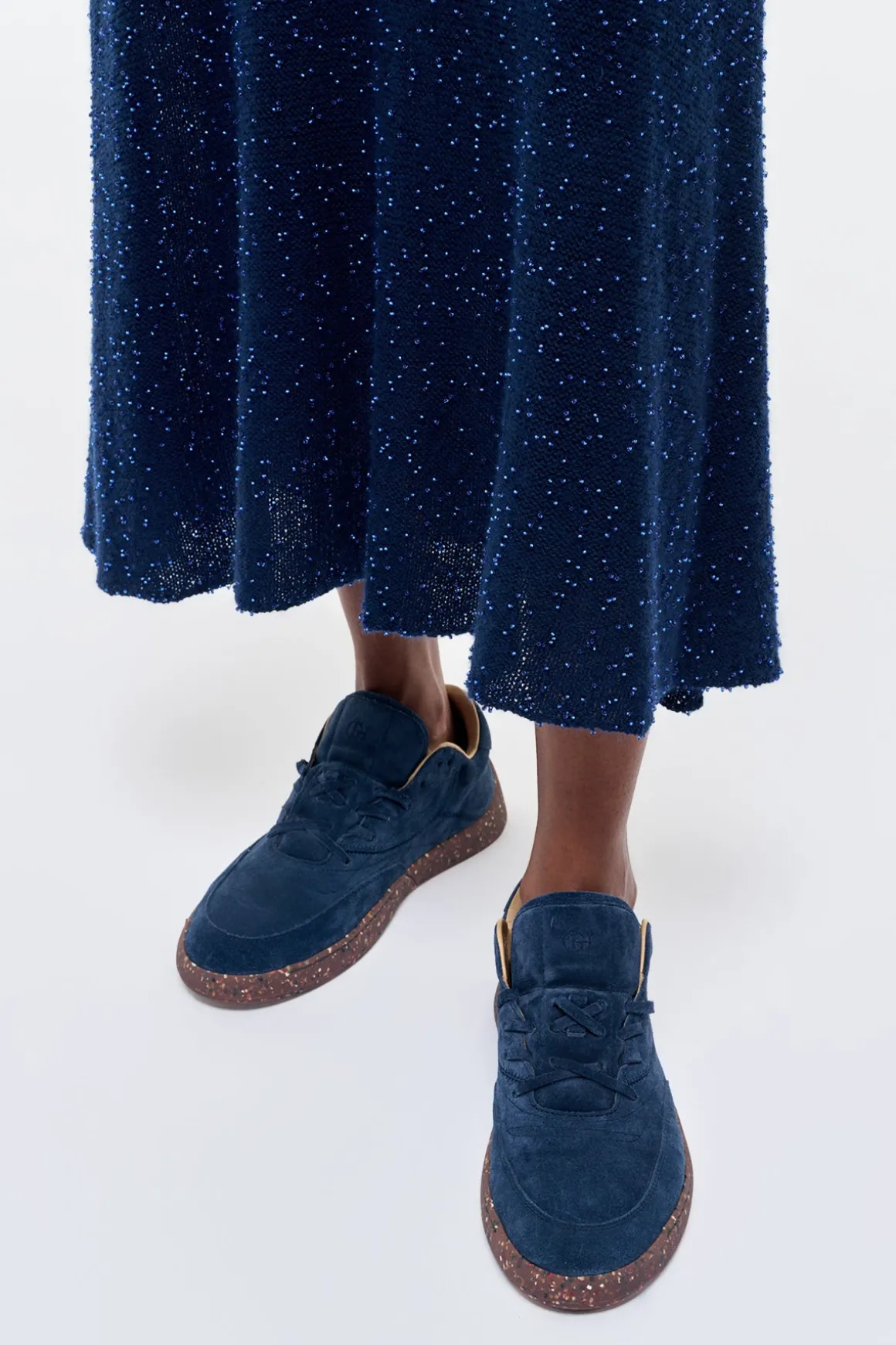 Ohio Slip-on Sneaker in Electric Navy Nubuck