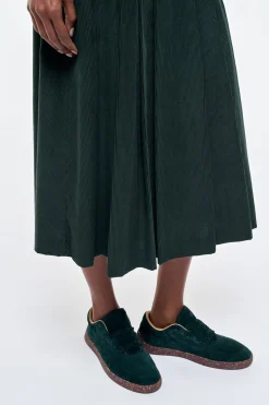 Ohio Slip-on Sneaker in English Green Nubuck