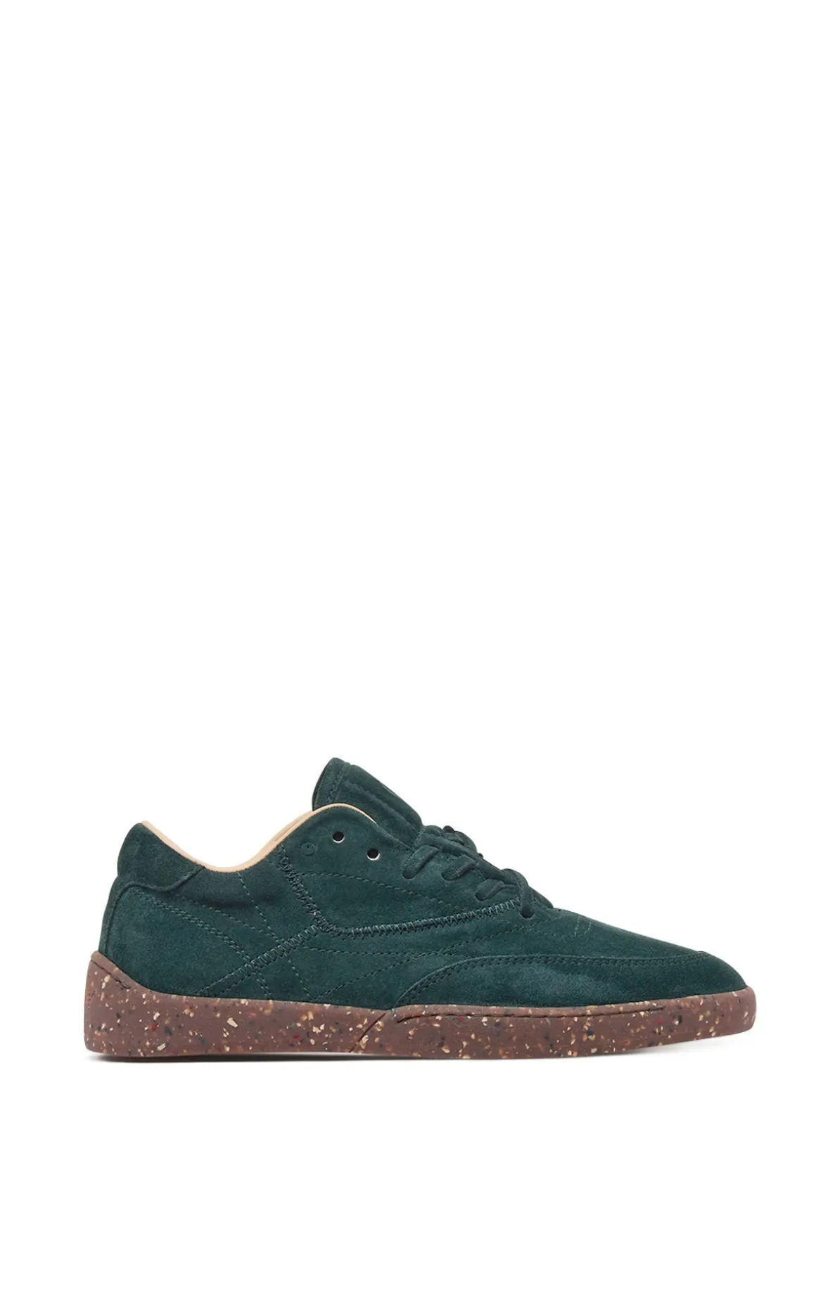 Ohio Slip-on Sneaker in English Green Nubuck
