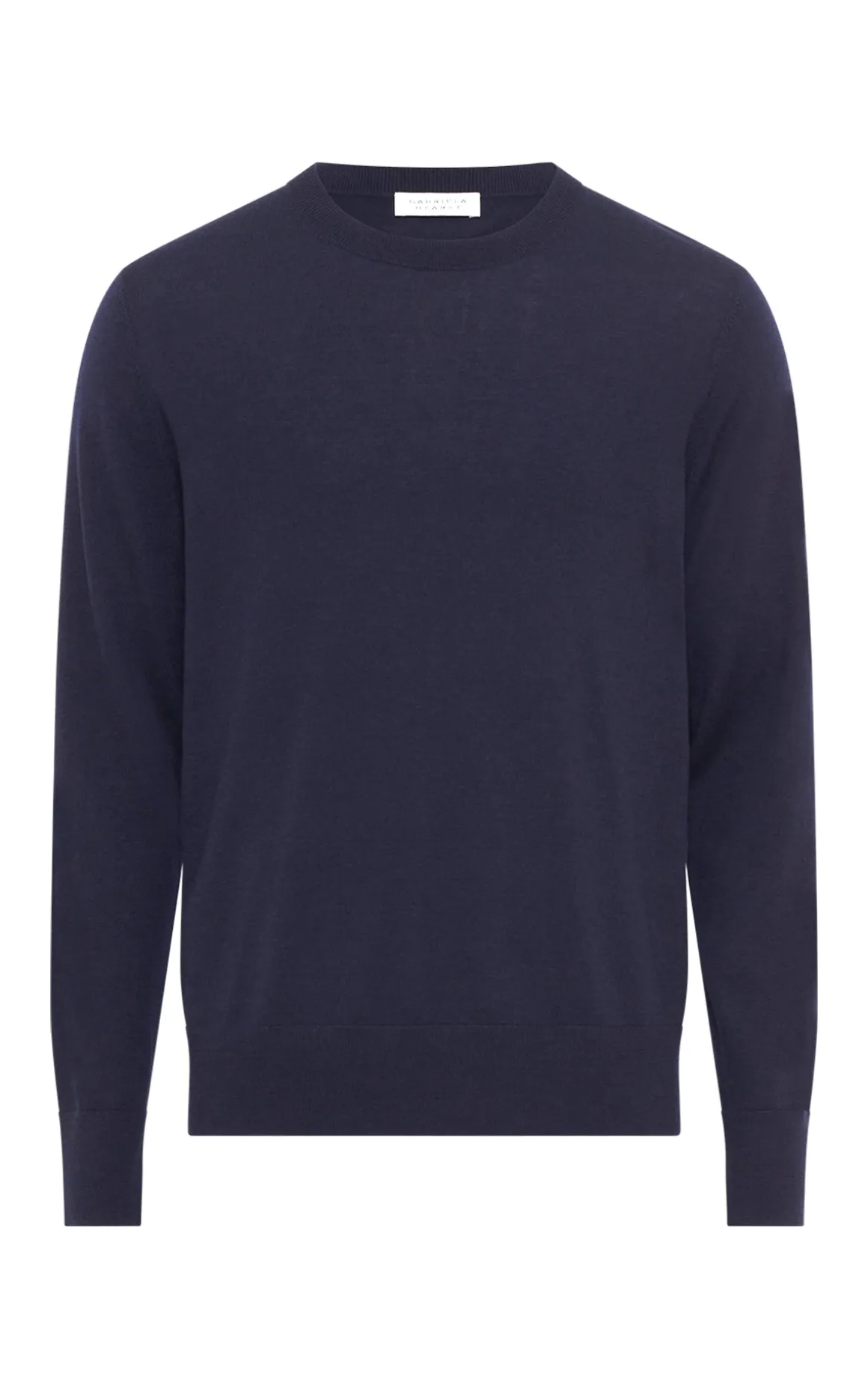 Palco Knit Sweater in Electric Navy Merino Wool