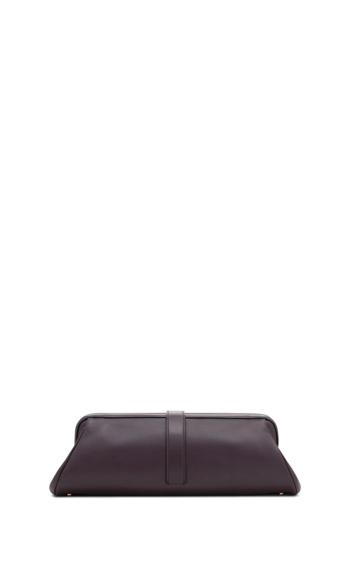 Paola Clutch in Bordeaux Nappa Leather
