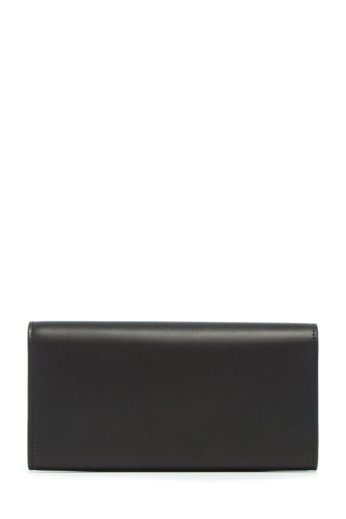 Phone Wallet in Black Leather