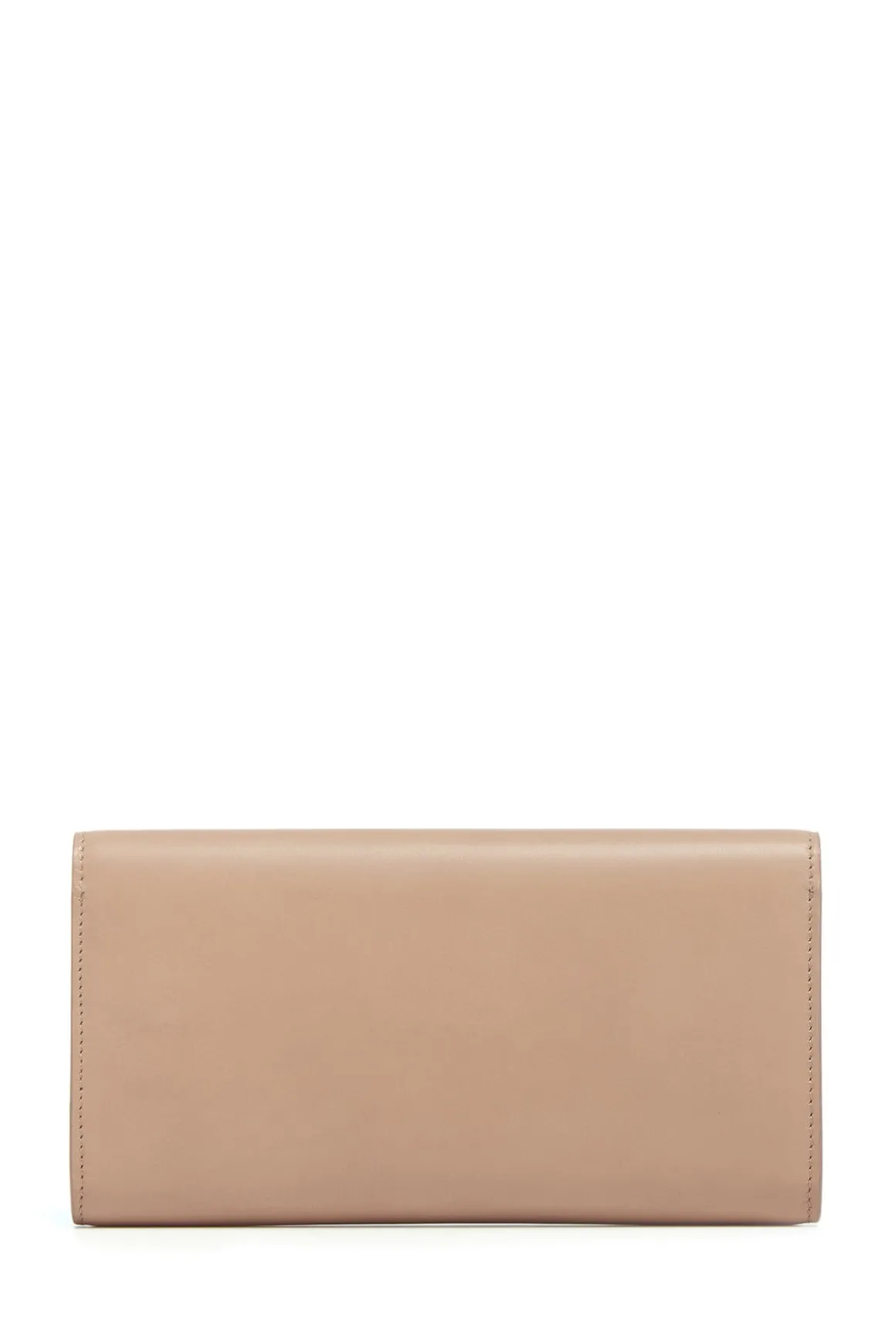 Phone Wallet in Nude Leather