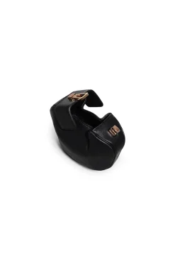Rafaela Coin Purse in Black Nappa Leather
