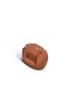 Rafaela Coin Purse in Cognac Nappa Leather