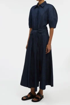 Sansi Top in Recycled Cotton Denim