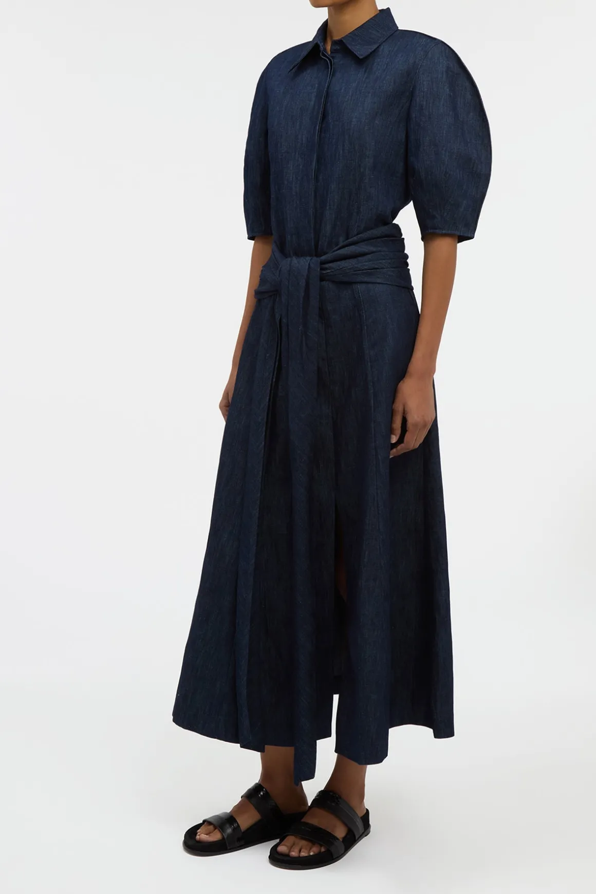 Sansi Top in Recycled Cotton Denim