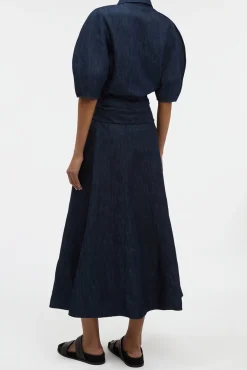 Sansi Top in Recycled Cotton Denim