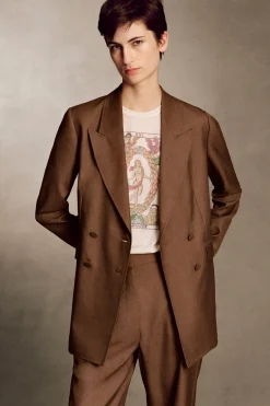 Sayara T-Shirt In World Multi Printed Cashmere