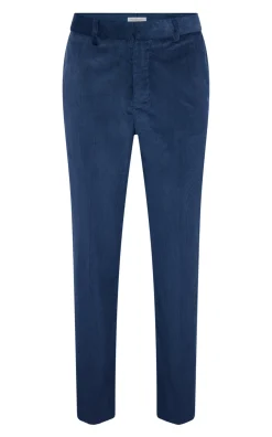 Sebastian Pant in Electric Navy Sea Island Cotton Corduroy