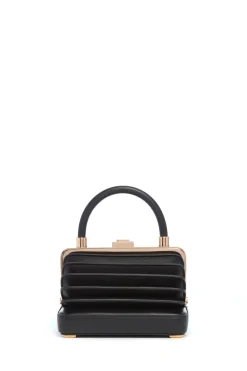 Small Diana Bag in Black Nappa Leather