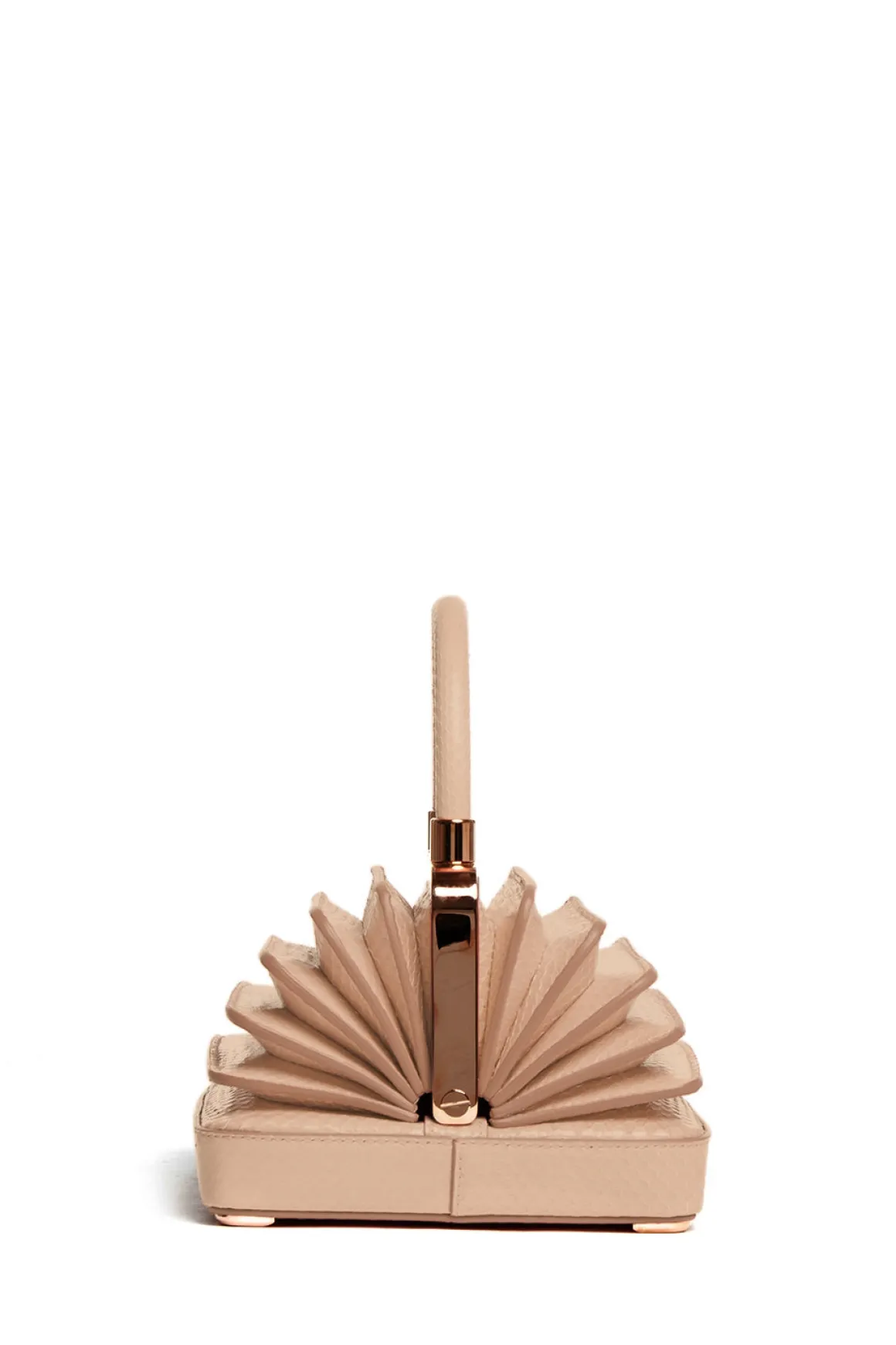 Small Diana Bag in Nude Snakeskin