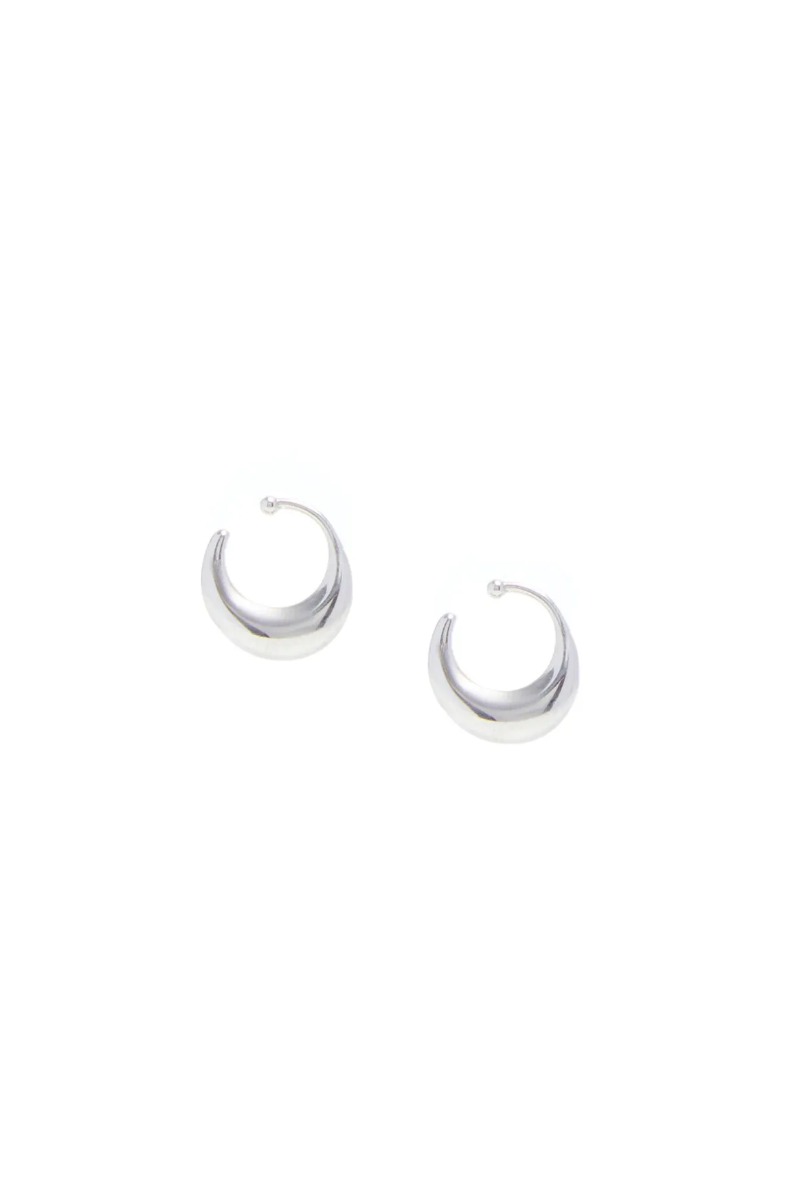 Small Ear Cuff in 18K White Gold