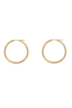 Small Loop Earrings in 18K Yellow Gold