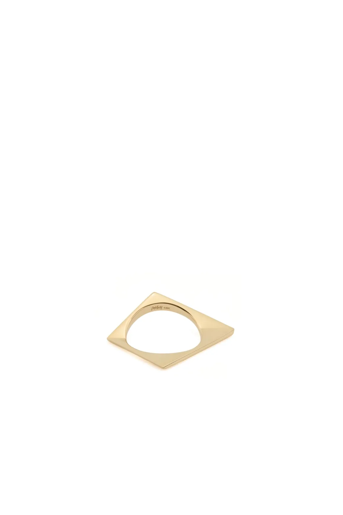 Timber Ring in 18K Yellow Gold