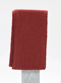Tulsi Knit Scarf in Burnt Sienna Cashmere
