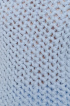 Veralune Knit Crewneck Sweater in Light Blue Welfat Cashmere