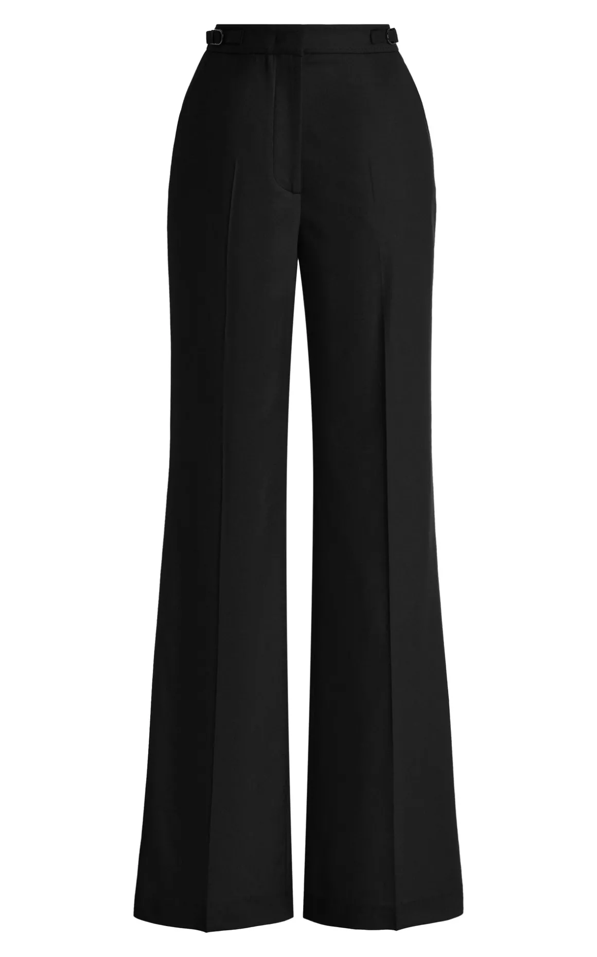 Vesta Flare Pant in Black Sportswear Wool