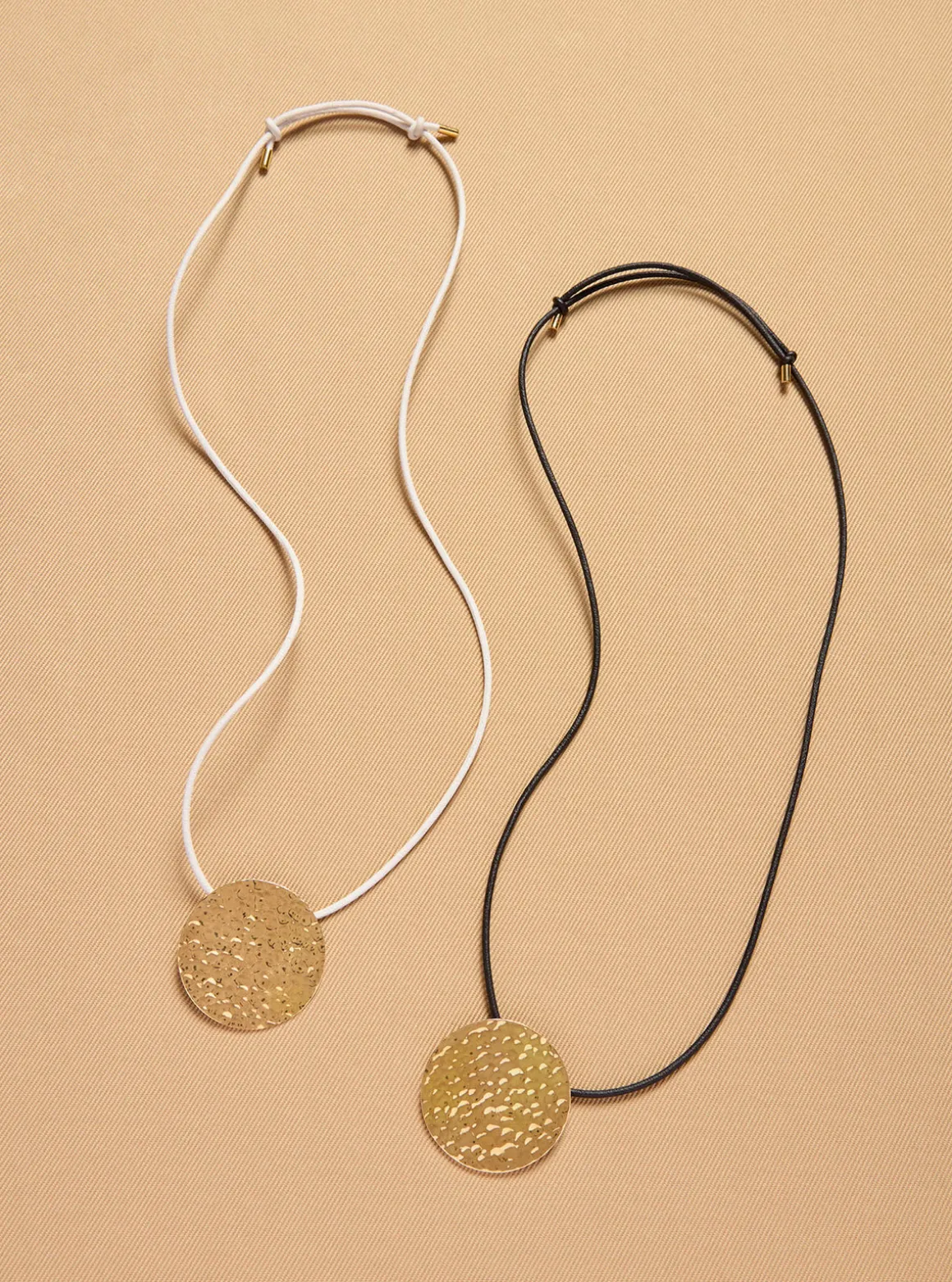 Wheel of Fortune Pendant in 18K Yellow Gold (Black Leather Cord)