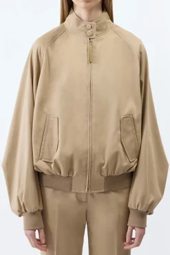 Wynne Jacket in Camel Light Sea Island Cotton Twill