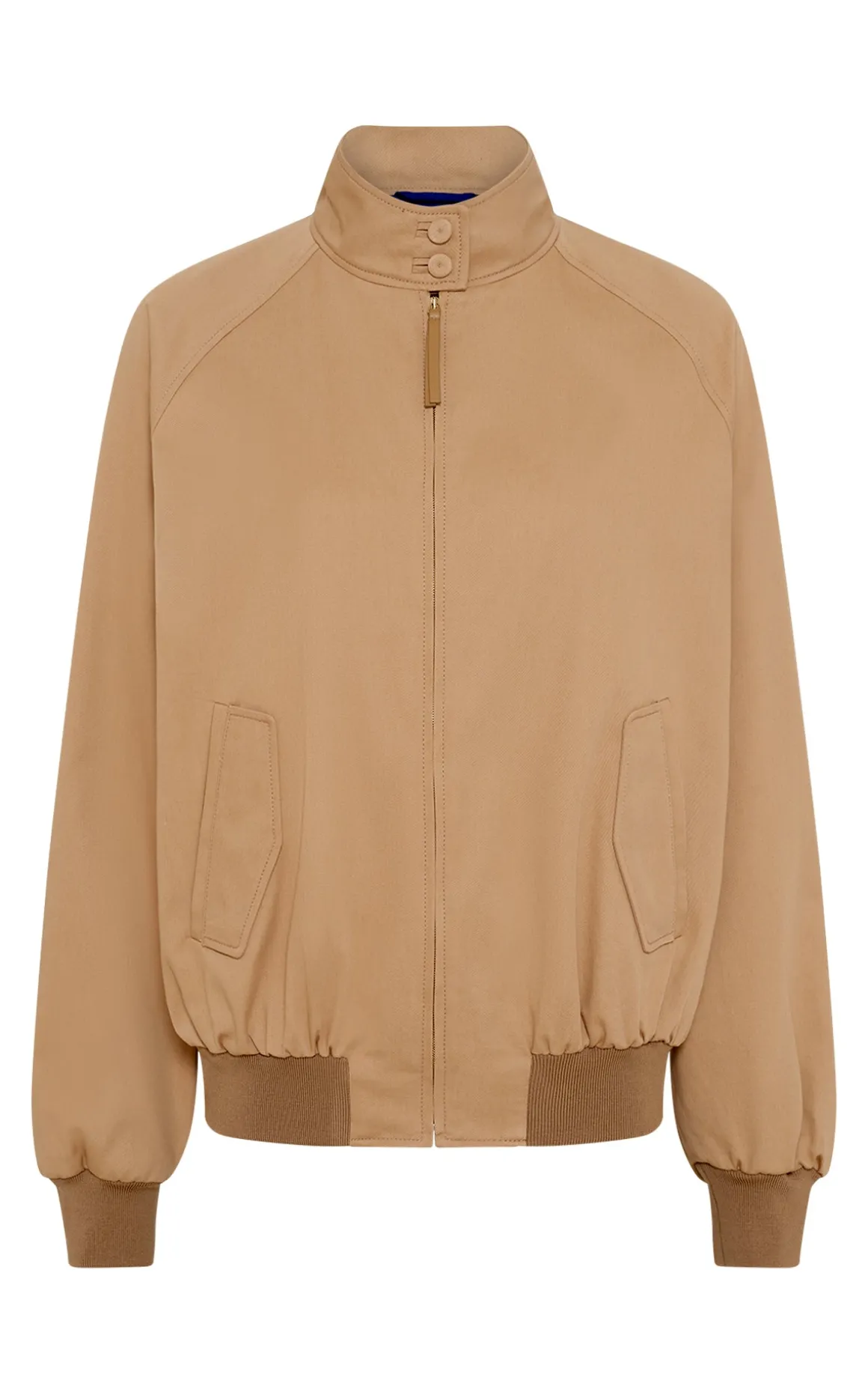 Wynne Jacket in Camel Light Sea Island Cotton Twill